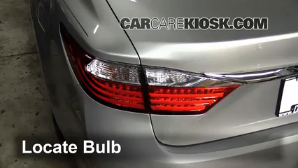 2014 Lexus ES350 3.5L V6 Lights Brake Light (replace bulb)